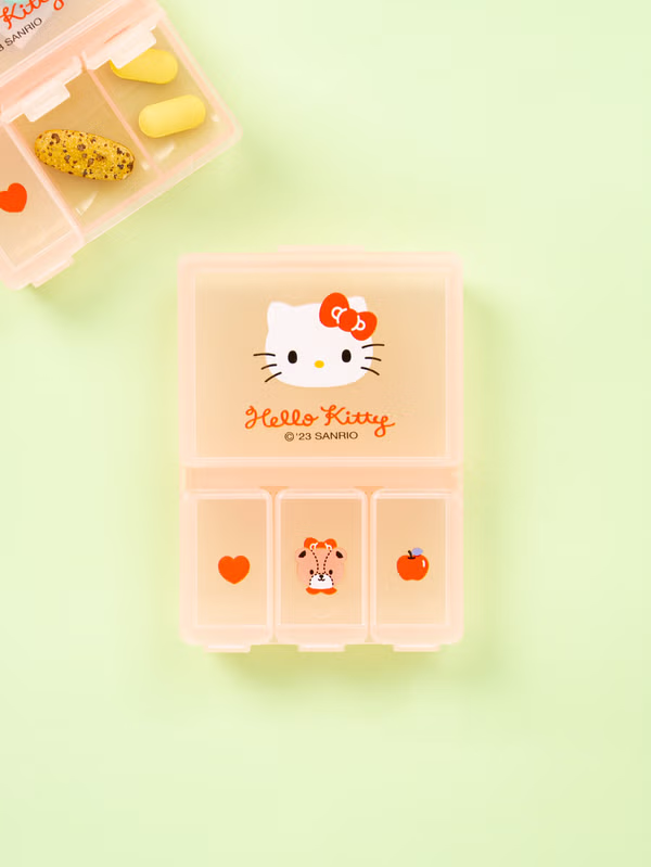 韓國 DAISO - Hello Kitty 四分隔多用途盒♡HELLO KITTY