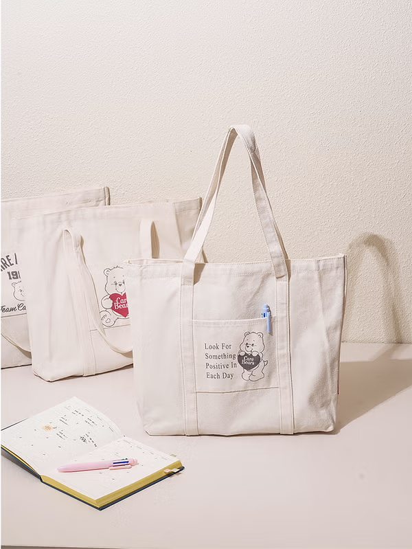 韓國 DAISO - 保護熊口袋環保袋♡CARE BEAR