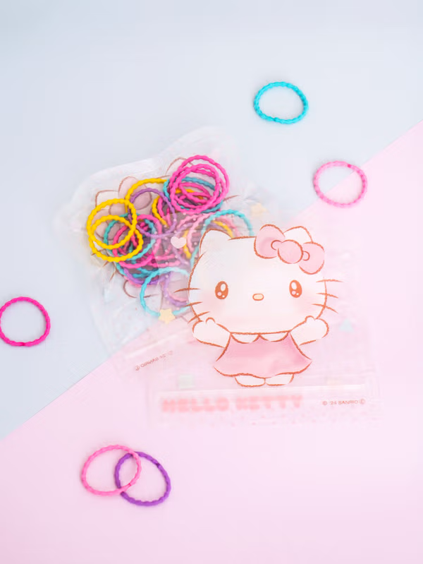 韓國 DAISO - Hello Kitty 雜誌型拉鏈袋♡HELLO KITTY