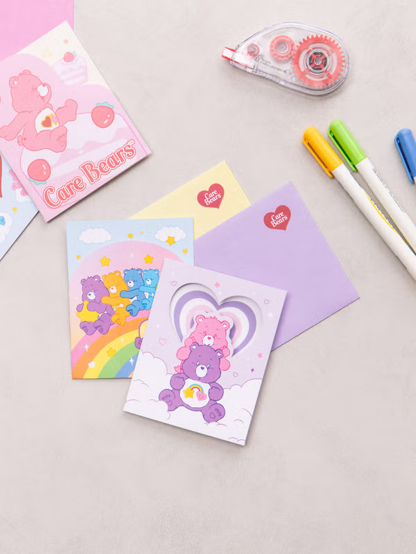 韓國 DAISO - 護理熊卡片 2張♡CARE BEAR