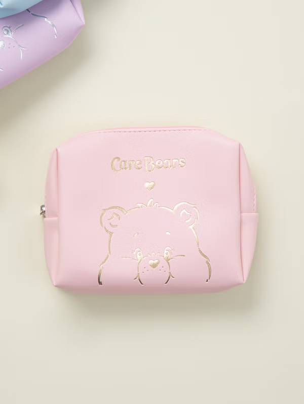 韓國 DAISO - 護理熊中型方形收納袋♡CARE BEAR