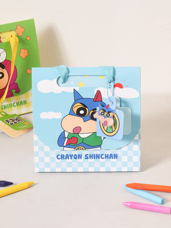 韓國 DAISO - 小新訊息購物袋♡小新 | SHINCHAN