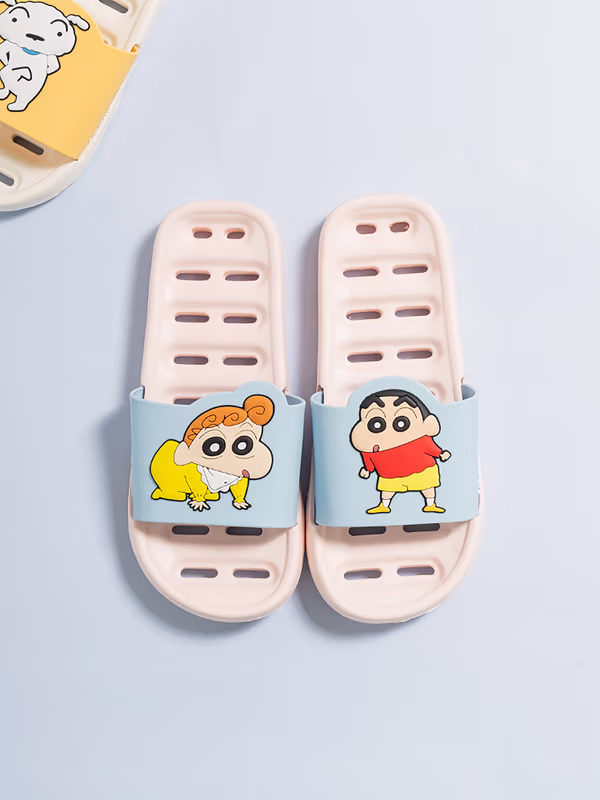 韓國 DAISO - 小新EVA浴室拖鞋♡小新 | SHINCHAN