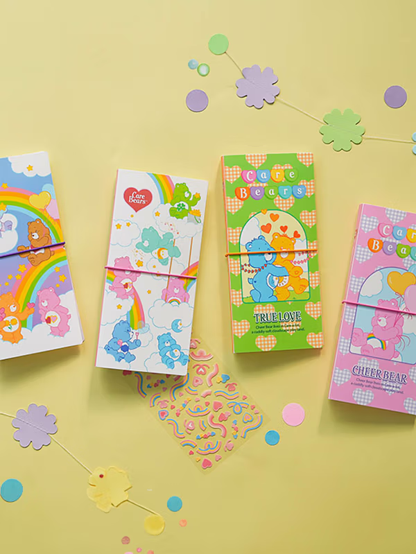 韓國 DAISO - 護理熊貼紙收納相簿30口袋♡CARE BEAR