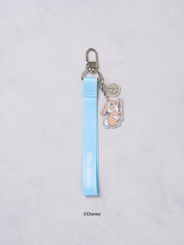 韓國 DAISO - 迪士尼吊帶鑰匙圈小兔子♡迪士尼 | DISNEY