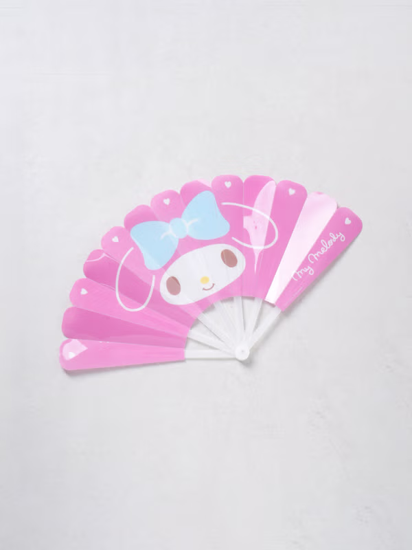 韓國 DAISO - 三麗鷗摺疊扇♡MY MELODY