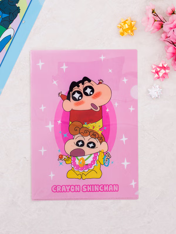 韓國 DAISO - 小新 L夾 2件裝♡小新 | SHINCHAN