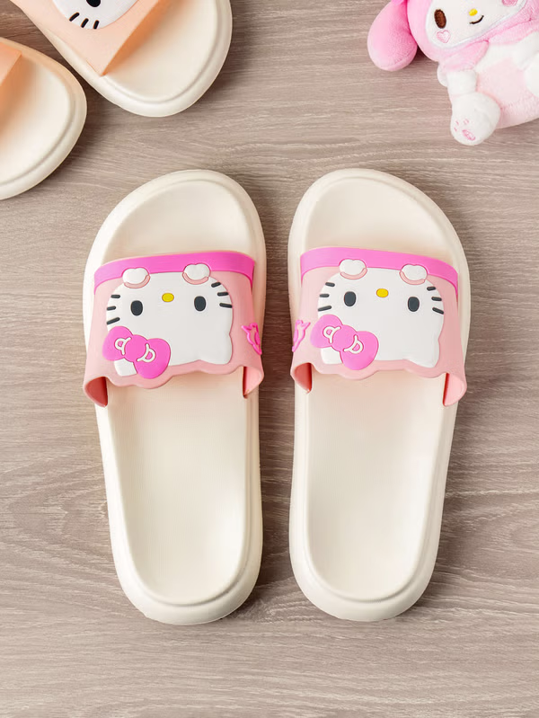 韓國 DAISO - Hello Kitty EVA拖鞋♡HELLO KITTY
