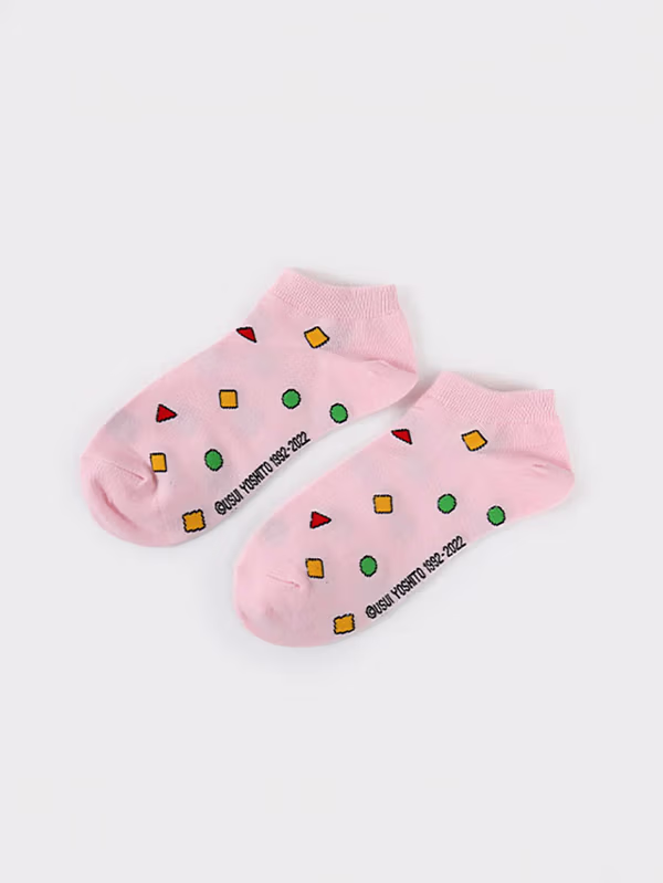 韓國 DAISO - 小新運動襪♡小新 | SHINCHAN