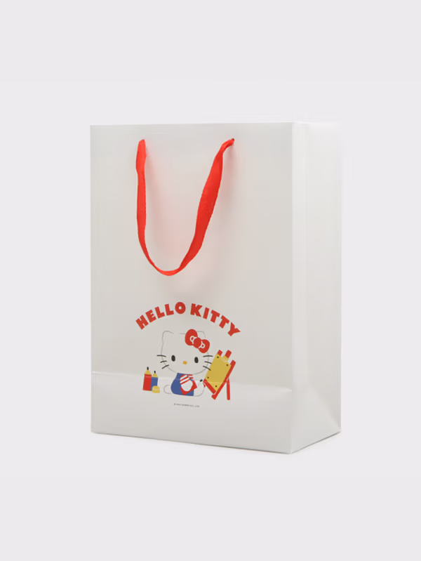 韓國 DAISO - Hello Kitty 直立購物袋♡HELLO KITTY