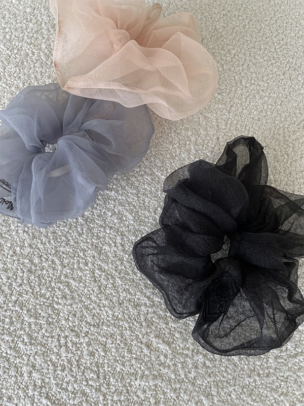 11am - 블리 새틴 스크런치♡韓國女裝飾品