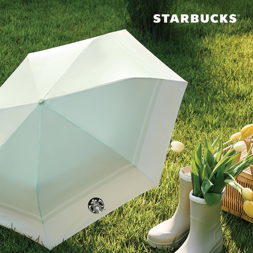 [韓國STARBUCKS] Daily Apple Mint 三層雨傘 ♡