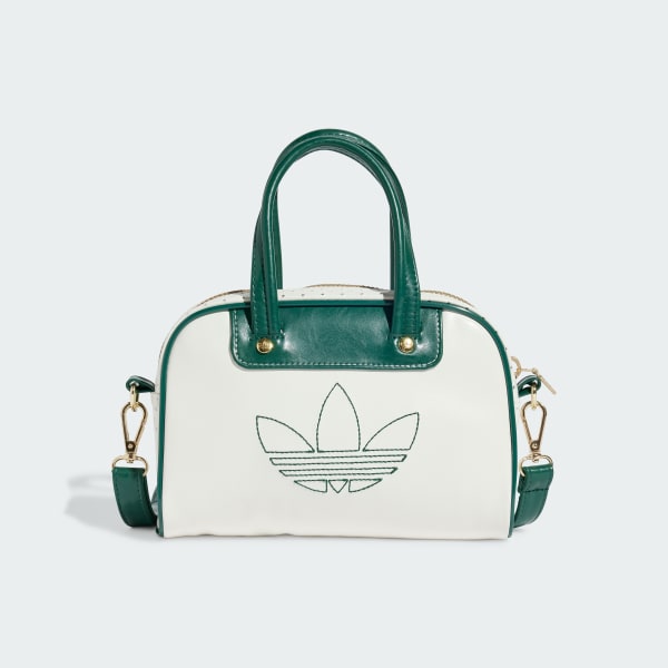 韓國 ADIDAS - 迷你保齡球包 - 米白綠色