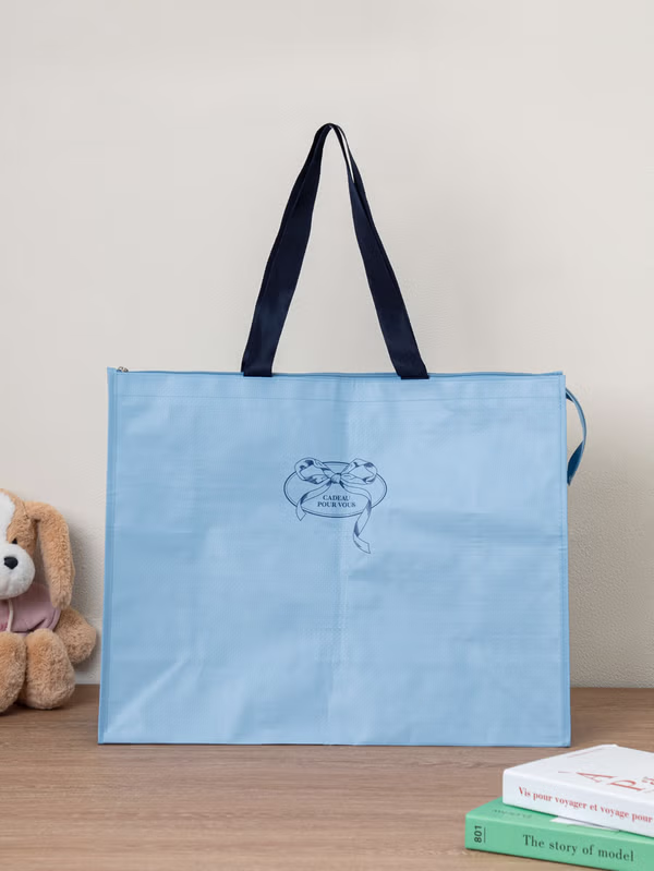 韓國 DAISO - 拉鍊式防水袋♡包包