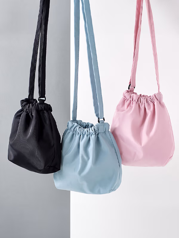 韓國 DAISO - 迷你束口袋♡包包