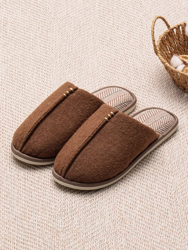 韓國 DAISO - 魚骨紋室內拖鞋♡鞋子