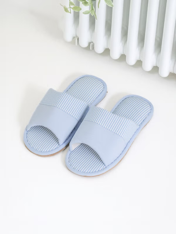 韓國 DAISO - 拼色布料室內拖鞋♡鞋子