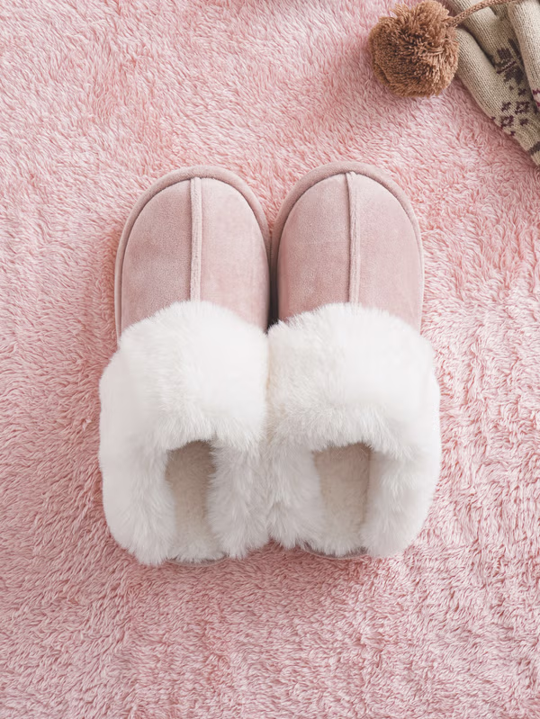 韓國 DAISO - 絨毛室內拖鞋♡鞋子