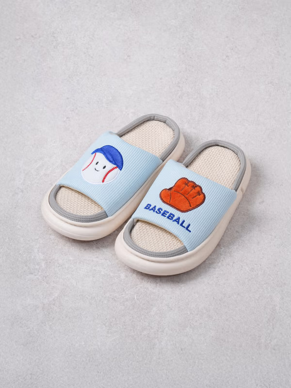 韓國 DAISO - 夏季角色開口居家拖鞋♡鞋子