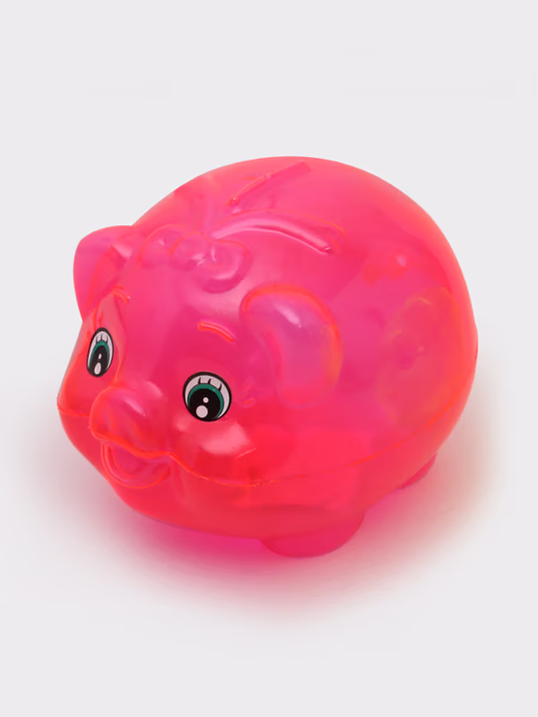 韓國 DAISO - 透明存錢筒（迷你）♡文具/辦公用品