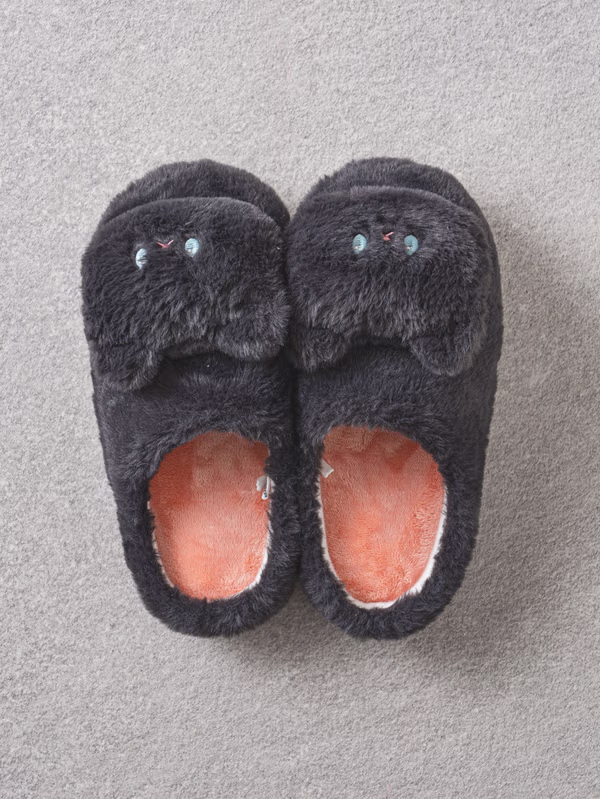 韓國 DAISO - 貓咪造型室內拖鞋♡鞋子