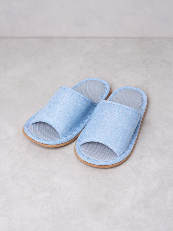 韓國 DAISO - 輕便網眼開口室內拖鞋♡鞋子