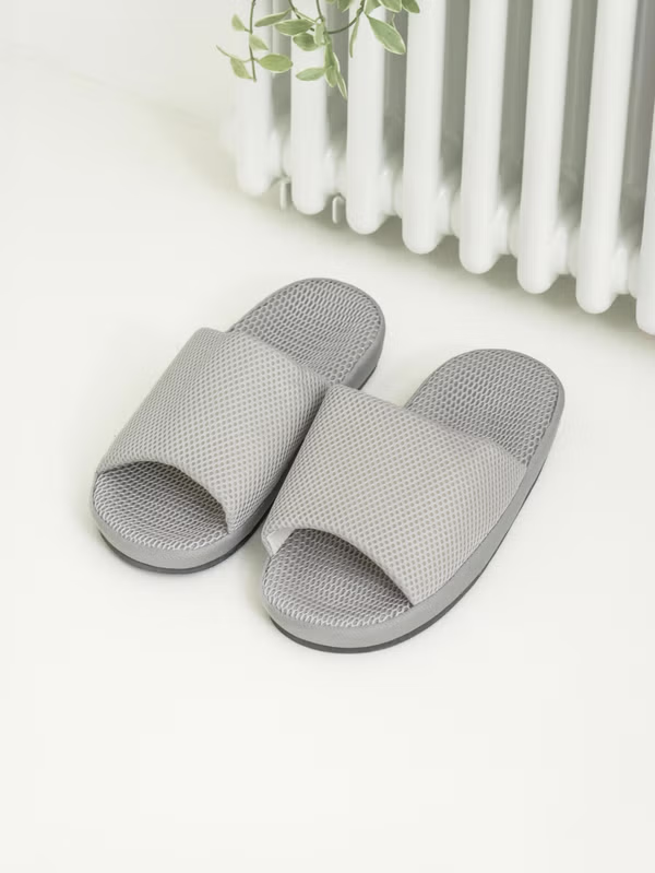 韓國 DAISO - 網眼高跟拖鞋♡鞋子