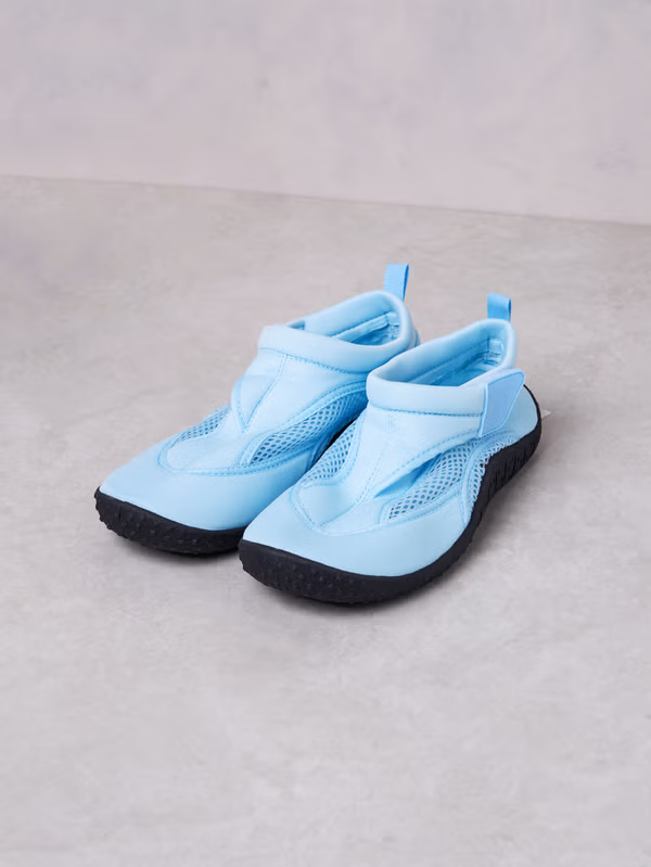 韓國 DAISO - 調整式水陸鞋 藍色♡鞋子