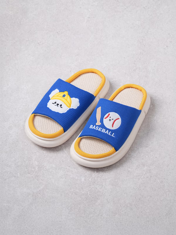 韓國 DAISO - 夏季角色開口居家拖鞋♡鞋子