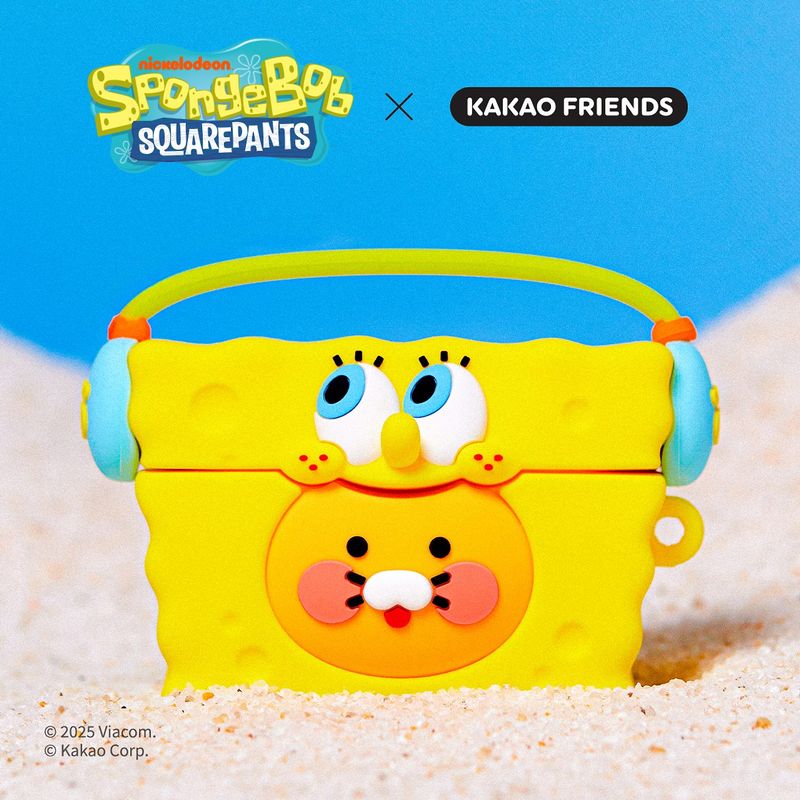 韓國 Kakao Friends X 海綿寶寶 AirPods Pro 2保護殼