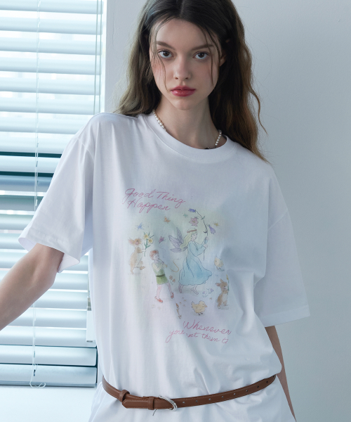 韓國 CPGN STUDIO DTP Fair Retail Short Sleeve T-shirt White