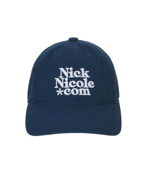 韓國 닉앤니콜(NICK&NICOLE) NN DOTCOM SIGNATURE BALL CAP_NAVY 