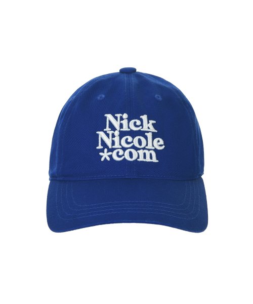 韓國 닉앤니콜(NICK&NICOLE) NN DOTCOM SIGNATURE BALL CAP_BLUE