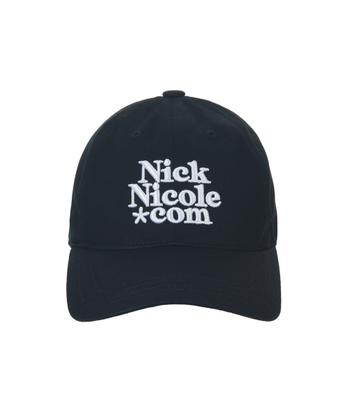 韓國 닉앤니콜(NICK&NICOLE) NN DOTCOM SIGNATURE BALL CAP_BLACK 