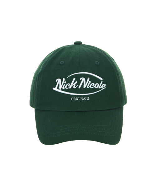 韓國 닉앤니콜(NICK&NICOLE) NICOLE ORIGINALS LOGO BALL CAP_GREEN 