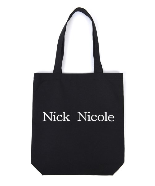 韓國 닉앤니콜(NICK&NICOLE) NICOLE CANVAS ECOBAG_BLACK 
