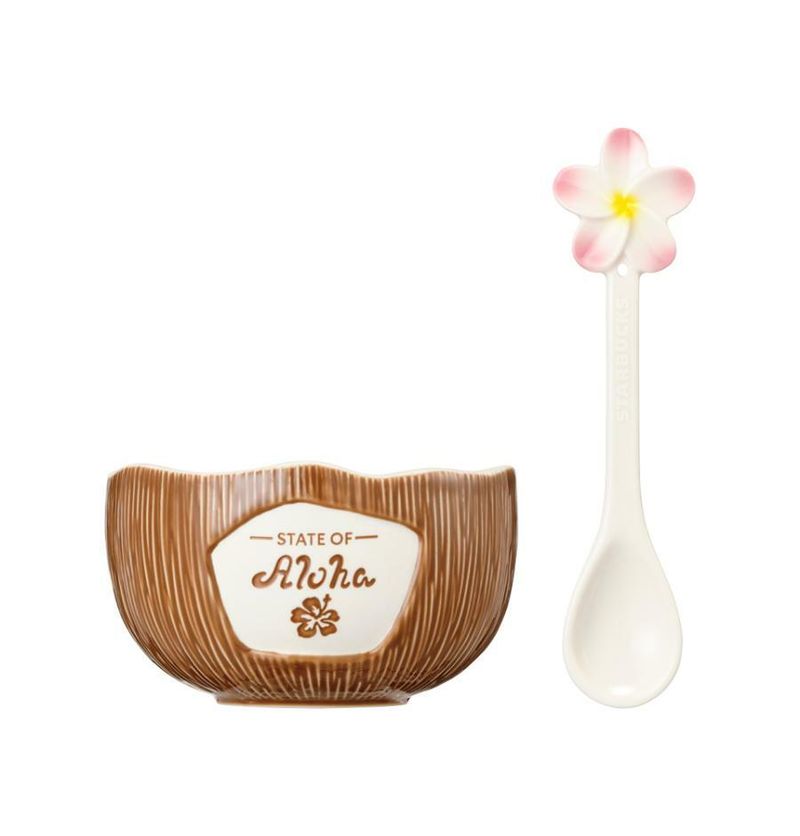 [韓國STARBUCKS] Aloha Coconut Bowl&Spoon Set 355ml
