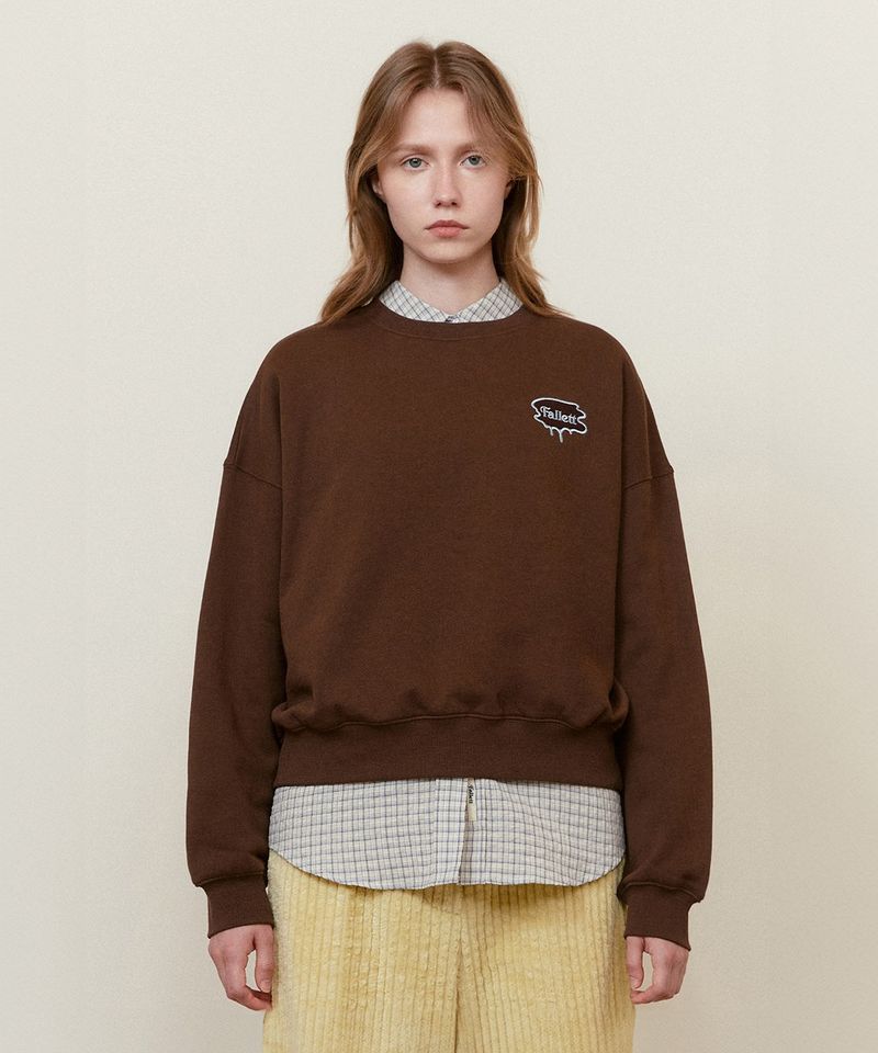 ［韓國限時優惠！］FALLETT - 小刷子標誌套頭衫