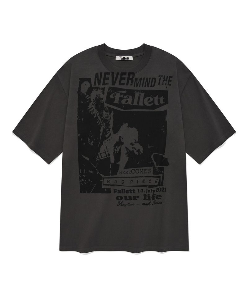 ［韓國限時優惠！］FALLETT - 海報短袖T恤