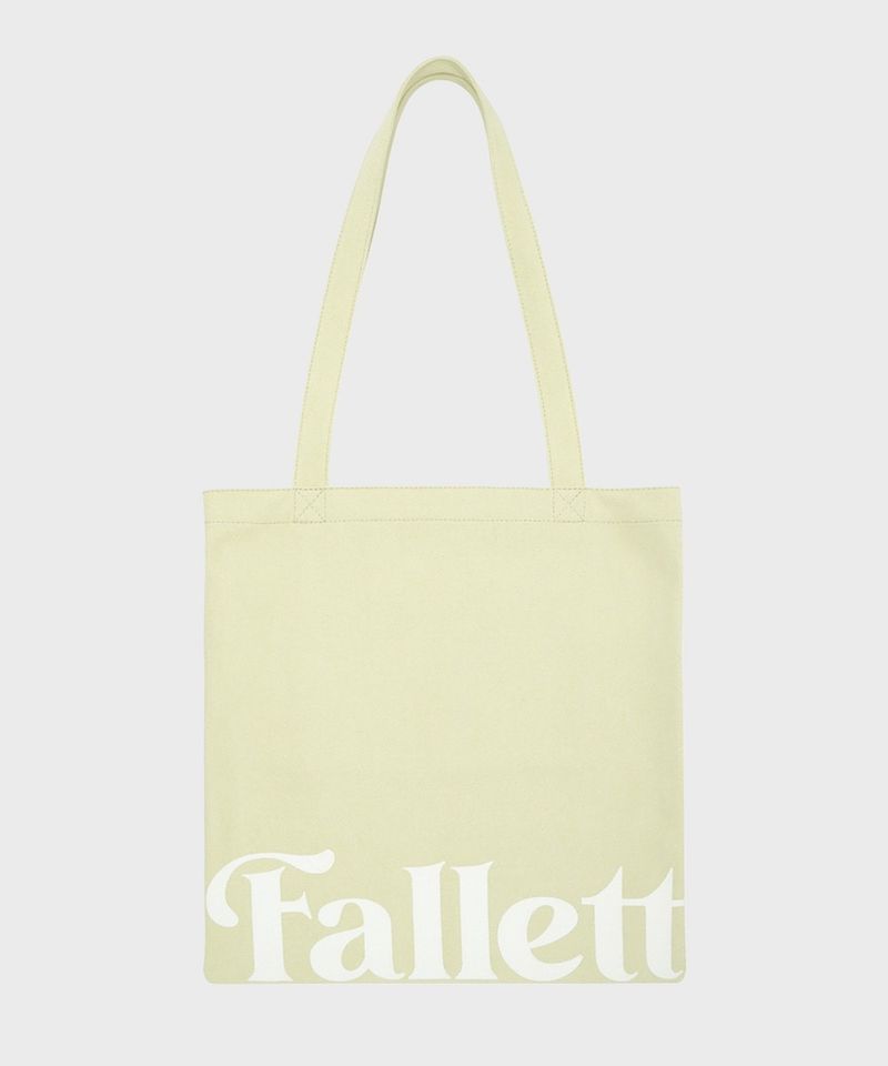 ［韓國限時優惠！］FALLETT - 故事標誌環保袋青檸