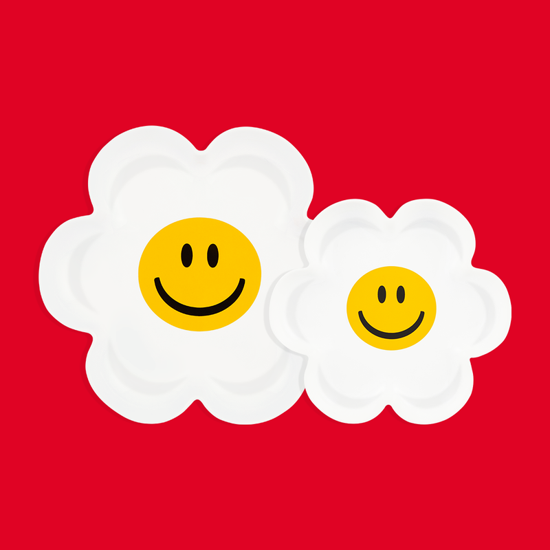 Wiggle Wiggle - 微笑盤 2件套 - 微笑我們愛