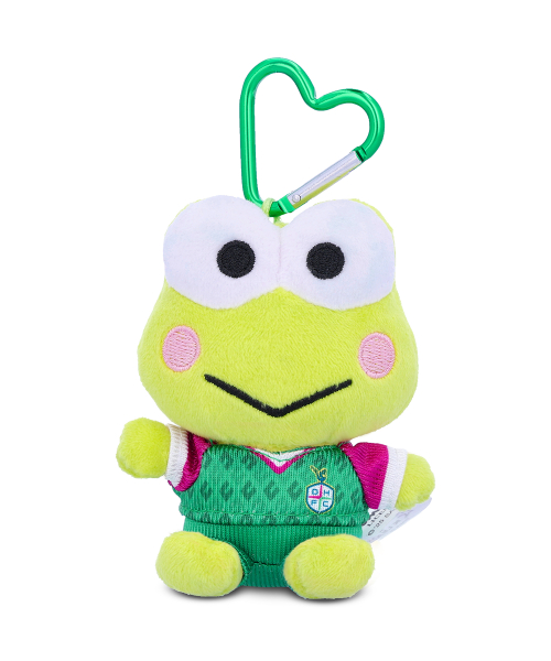 韓國 K聯賽 × 三麗鷗角色 絨毛吊飾鑰匙圈 - Kerokerokeroppi 青蛙仔