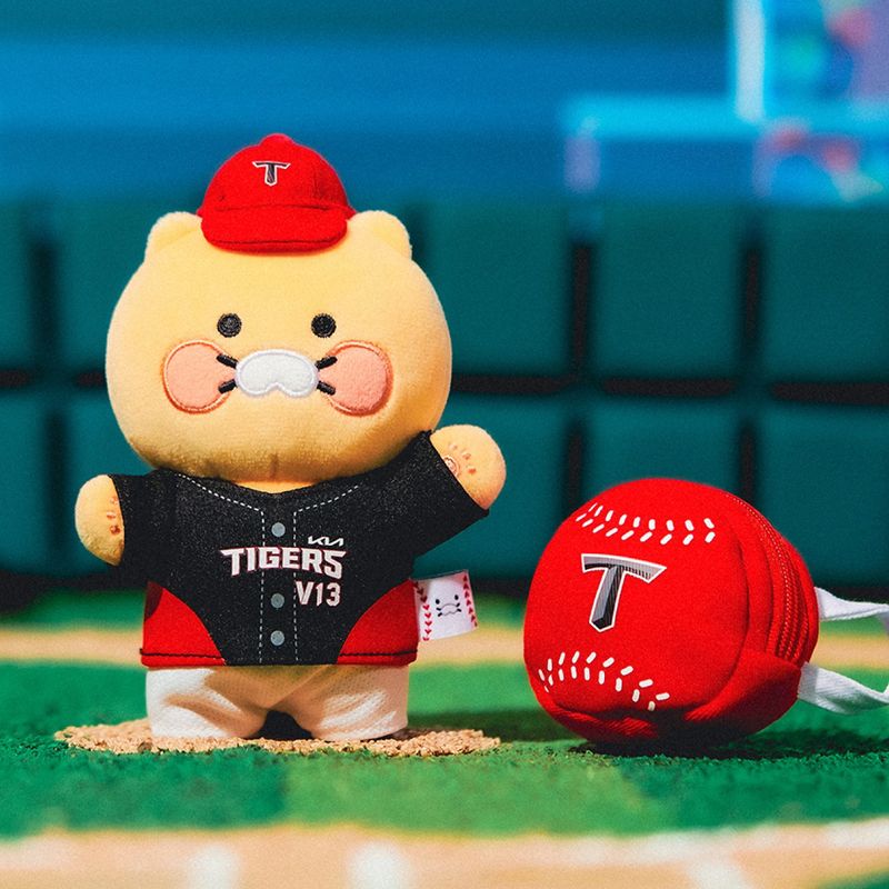 韓國 Kakao Friends [27/8 順次出貨] [職業棒球隊] KIA 虎隊 吊飾公仔 V13_春植