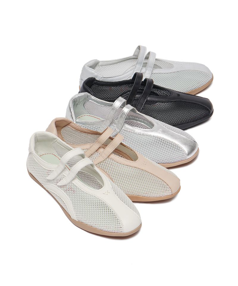 韓國 rockfish-weatherwear - [박선아 착용] TWIN MESH SNEAKERS - 5 colors