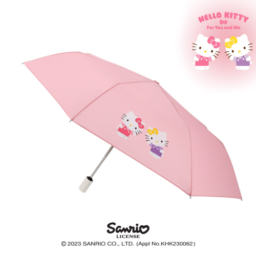 韓國 SANRIO CHARACTERS Hello Kitty 55 Bef 全自動雨傘 MUHKU70042