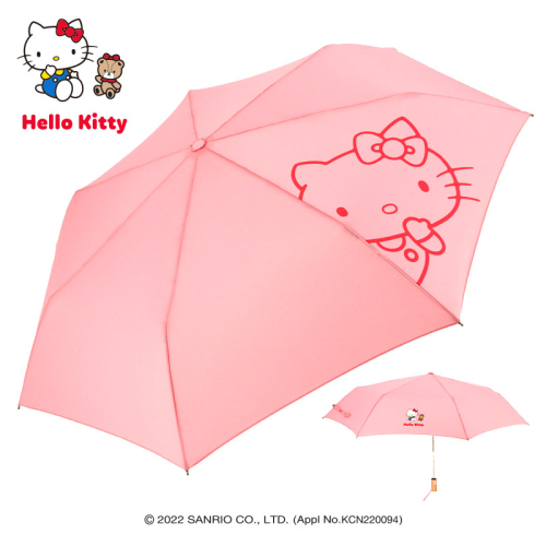 韓國  SANRIO CHARACTERS Hello Kitty 55 Big Peekom 安全自動傘 LUHKU70025 