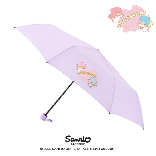 韓國 SANRIO CHARACTERS Little Twin Stars 55 心形三層傘 MUHKU30074