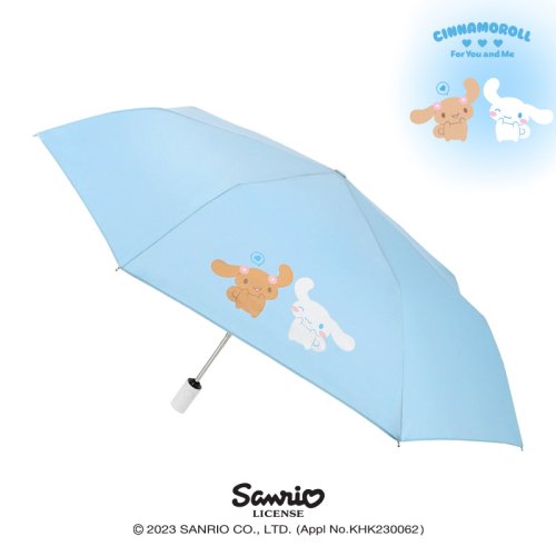 韓國 SANRIO CHARACTERS Cinnamoroll 55 Bef 全自動雨傘 MUHKU70039