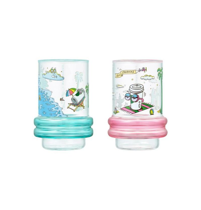 韓國 Starbucks Steven Harrington Highball Glass Set (2P)