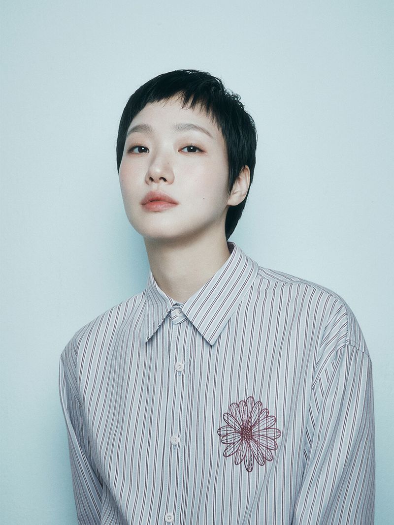 Mardi Mercredi - COTTON SHIRT STRIPE_BLUE BURGUNDY